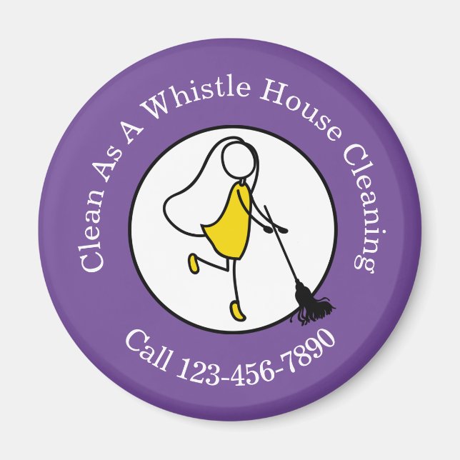 Imã Serviços de Limpeza de Magnetos Comerciais Persona (Frente)