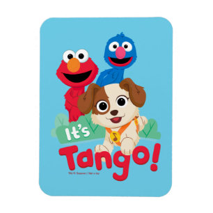 Ímã Sesame Street   É Tango Com Elmo & Grover