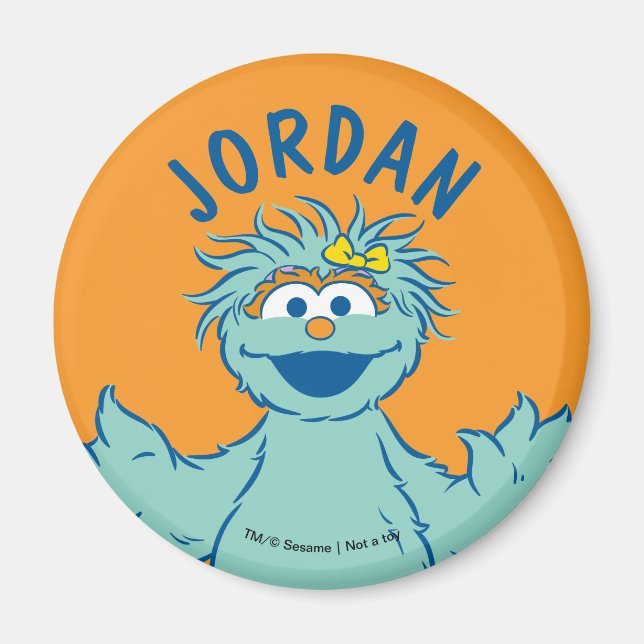 Imã Sesame Street | Rosita Personalizada (Frente)