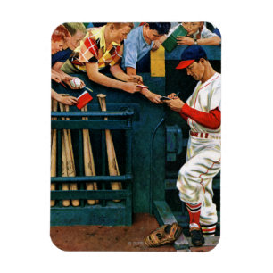 Ímã Sessão autógrafo