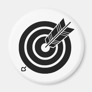 Imã Seta atinge um alvo redondo