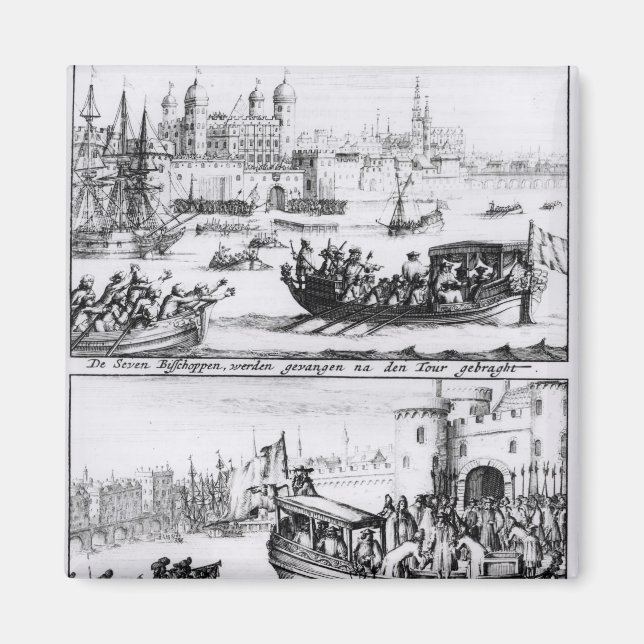 Imã Sete bispos vão para a torre, 1688 (Frente)