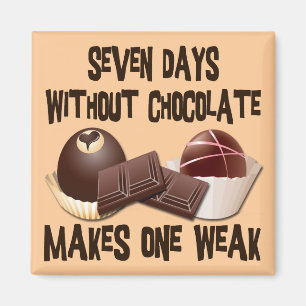 IMÃ SETE DIAS SEM CHOCOLATE