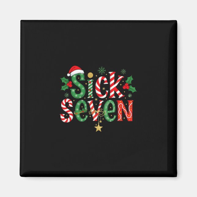Imã Sete Doente Meme Engraçado 67 Seis Sete Natal Engr (Frente)
