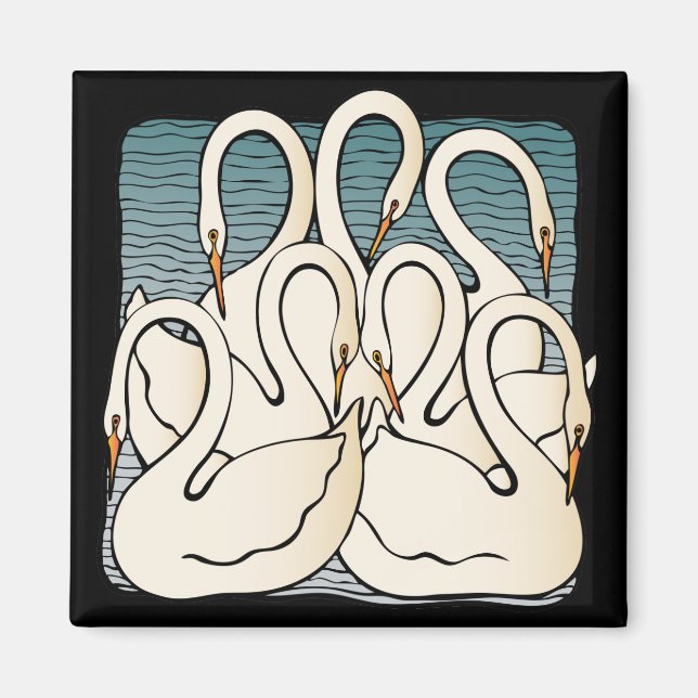 Imã Sete Swans a Nadar (Frente)