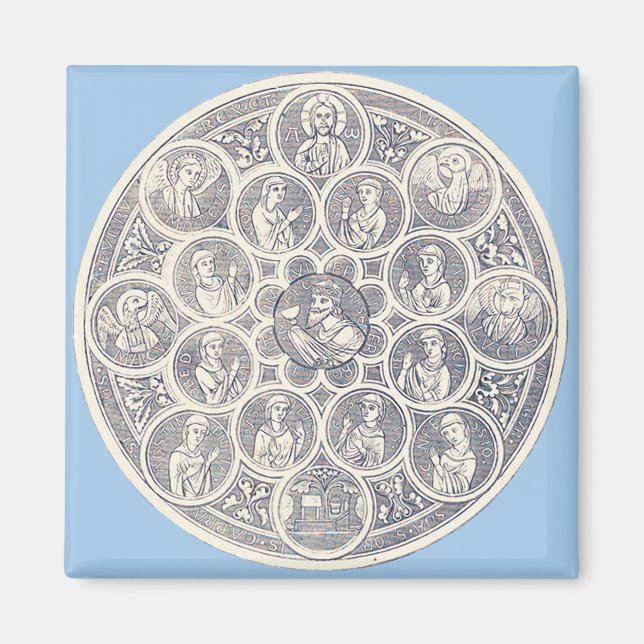 Imã Sete virtudes e Jesus Cristo (Frente)
