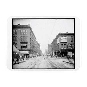 Ímã Sétima rua, Rua Paul, Minnesota Vintage