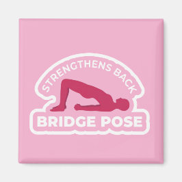 Imã Setu Bandhasana Bridge Pose • Strengthens Back Yog