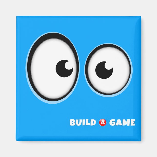 Imã Seu amigo azul agora é magnético! (Frente)