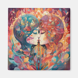 Imã Seu Amor, Seu Caminho | Estilo de Deco de Beijo Lé