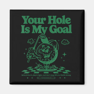 Imã Seu Buraco É Meu Objetivo Golfe Divertido 