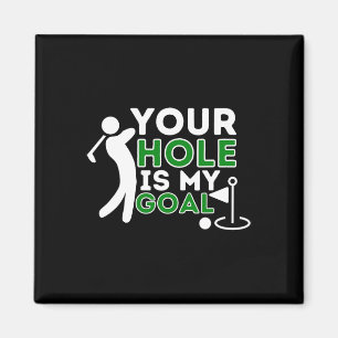 Imã Seu Buraco É Meu Objetivo - Jogador de Golfe Humor