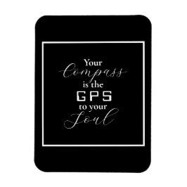 Ímã 'Seu Compass é o GPS para sua Alma'