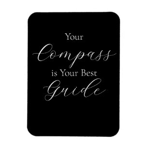 Ímã "Seu Compass é o seu melhor guia"