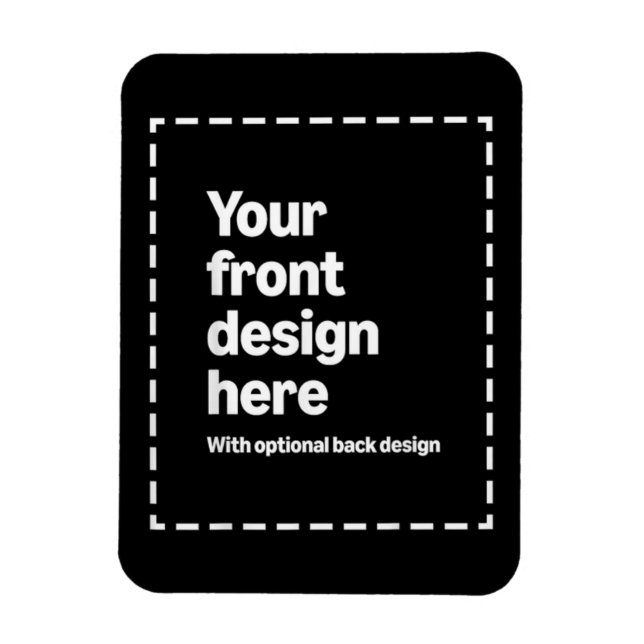Ímã Seu Design Aqui (Vertical)