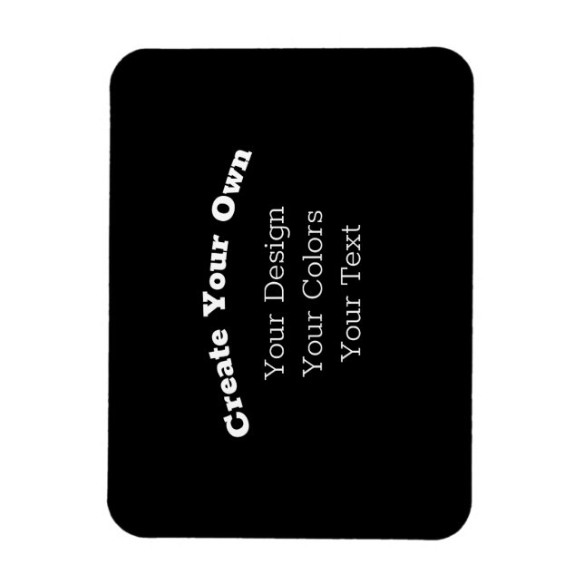 Ímã Seu design personalizado aqui - (Vertical)