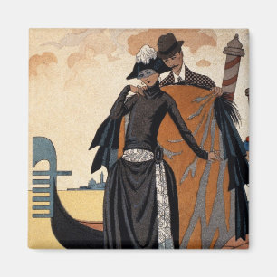 Imã Seu e ele, forma Ilustração, 1921 (pochoir p