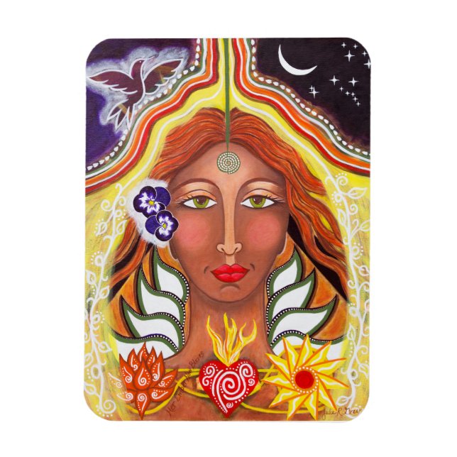 Ímã "Seu Ember Agora Espalha" (Vertical)