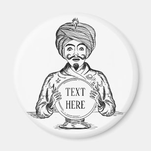 Imã Seu futuro "Personalizar Texto" 