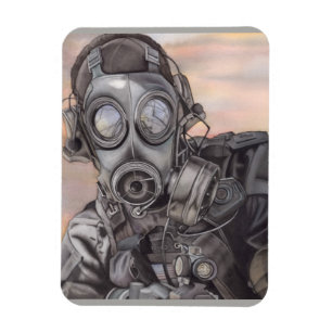 Ímã Seu guerreiro Frig do MODELO ou do apocalipse da