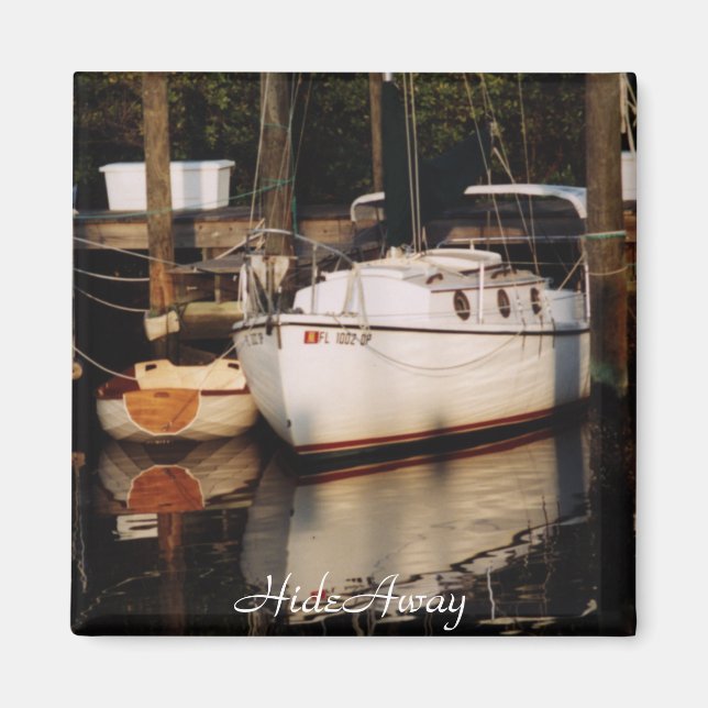 Imã Seu ímã de veleiro personalizado (Frente)