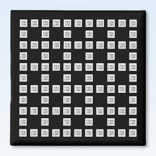 Imã Seu logotipo ou padrão de repetição de imagem excl