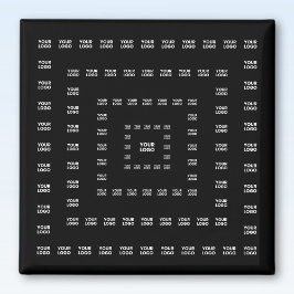 Imã Seu logotipo ou qualquer Design/imagem | Padrão ao