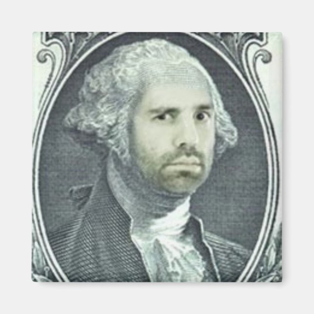 Imã Seu Magnete de FaceCam Divertido - Personalizado (Frente)