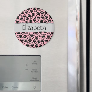 Imã Seu Nome - Pinças De Cão, Traços, impressões D