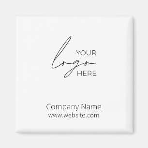 Imã Seu Promocional de logotipo comercial Empresa