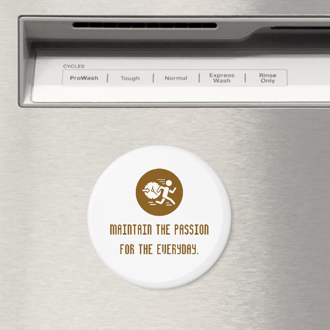 Imã Seu Próprio Design de Círculo de 3" (In Situ (Dishwasher))
