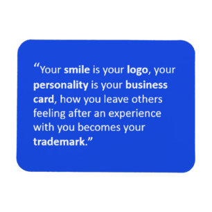 ÍMÃ SEU SORRISO É SUA COTA MOTTO DE LOGOTIPO MOTIVACI
