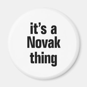 Imã seu uma coisa do novak