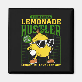 Imã Seu Vendedor Local de Limonada Divertido Chefe de