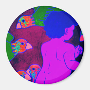 Imã Seumas com pombos