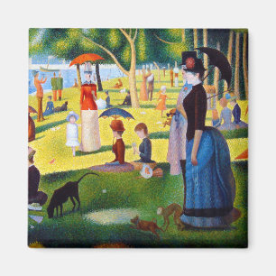 Imã Seurat: Um domingo no La Jatte grandioso
