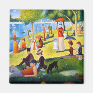 Imã Seurat: Um domingo no La Jatte grandioso