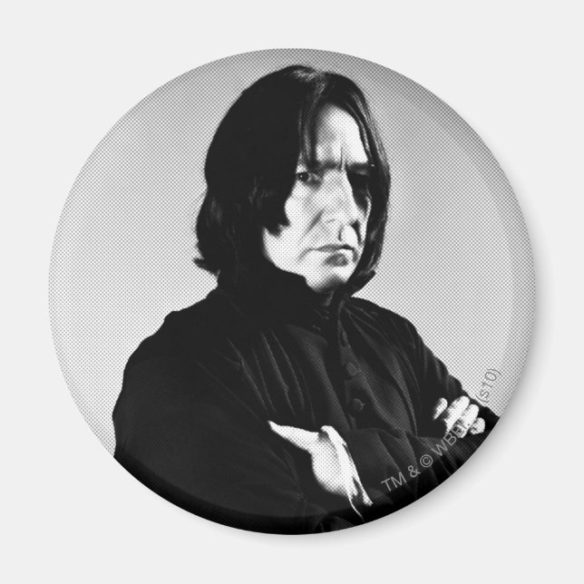 Imã Severus Snape Arms Cruzados (Frente)