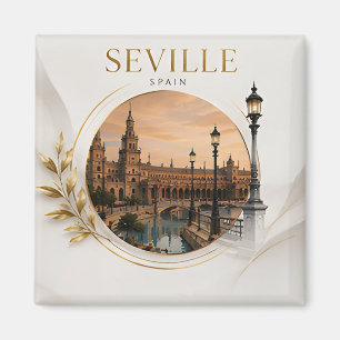 Imã 🌺 Sevilha Praça De Espanha Viagem Espanha 🇪🇸