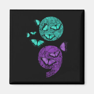 Imã Sexo de Saúde Mental Sensação de Suicídio Semicolo