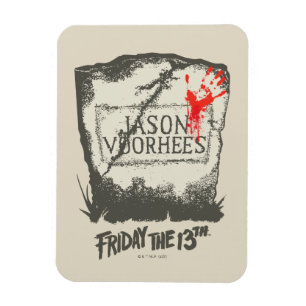Ímã Sexta-feira, 13   Jason Voorhees Headstone