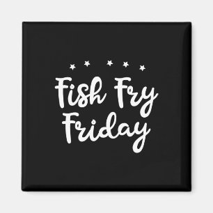 Imã Sexta-feira de Fritura de Peixe Divertido Amante d