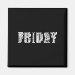 Imã Sexta-feira - Dias Da Semana Camiseta Divertida