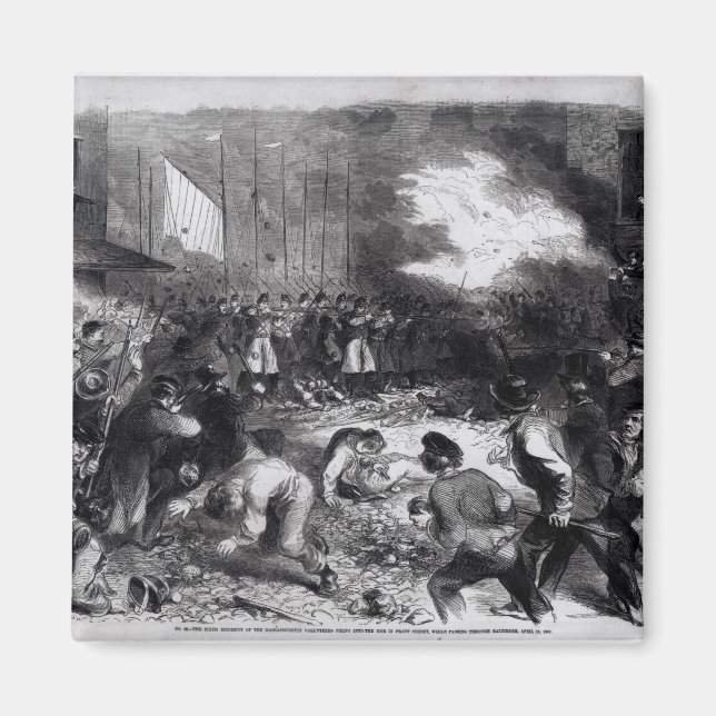 Imã Sexto Regimento dos Voluntários de Massachusetts (Frente)