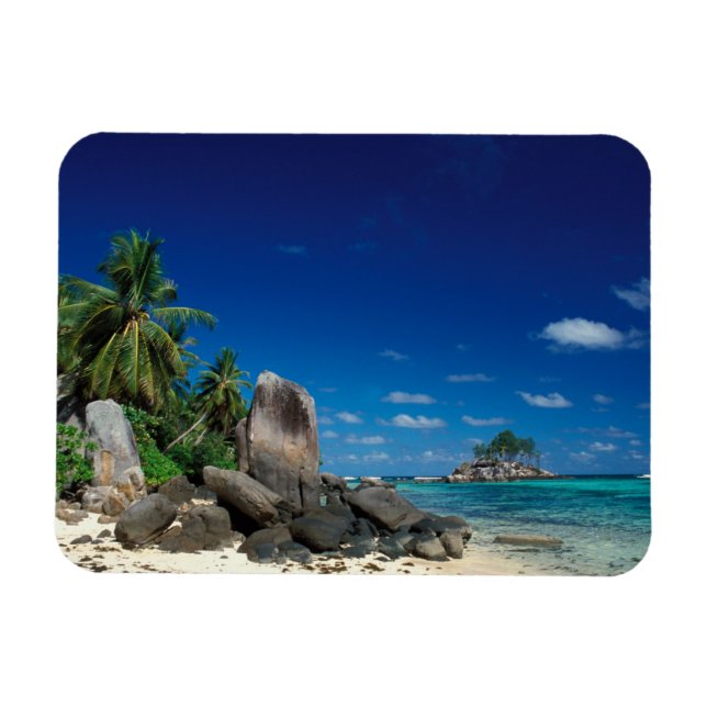 Ímã Seychelles, Ilha de Mahe, Praia de Anse Royale. (Horizontal)