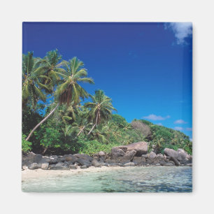 Imã Seychelles, Ilha de Mahe, Praia de Anse Royale. 2