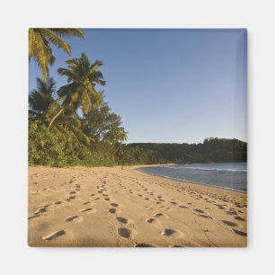 Imã Seychelles, Ilha de Mahe, praia de Anse Takamaka, 