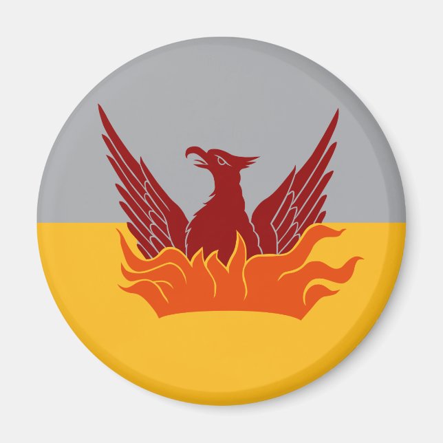 Imã SF Nevoeiro e Dourado sinalizador Magnético (Frente)