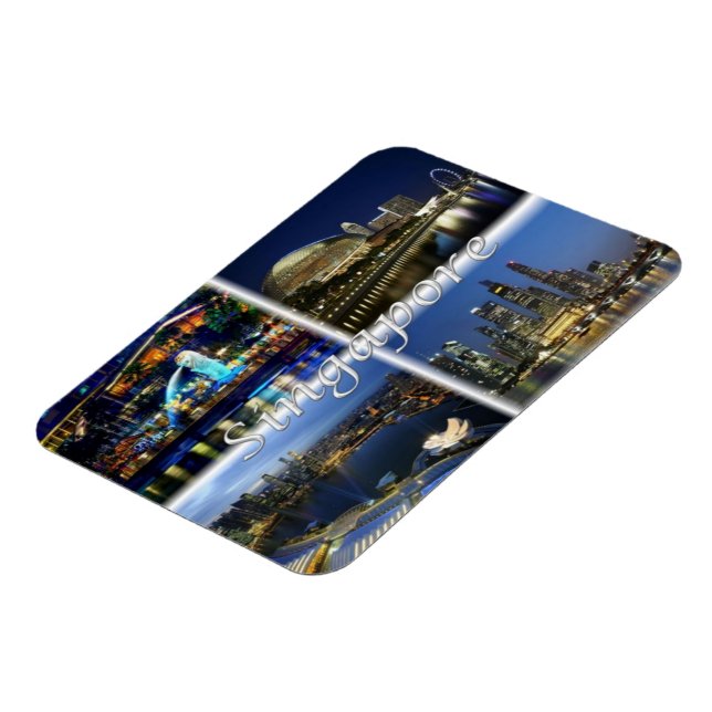 Ímã SG Singapura - (Left Side)