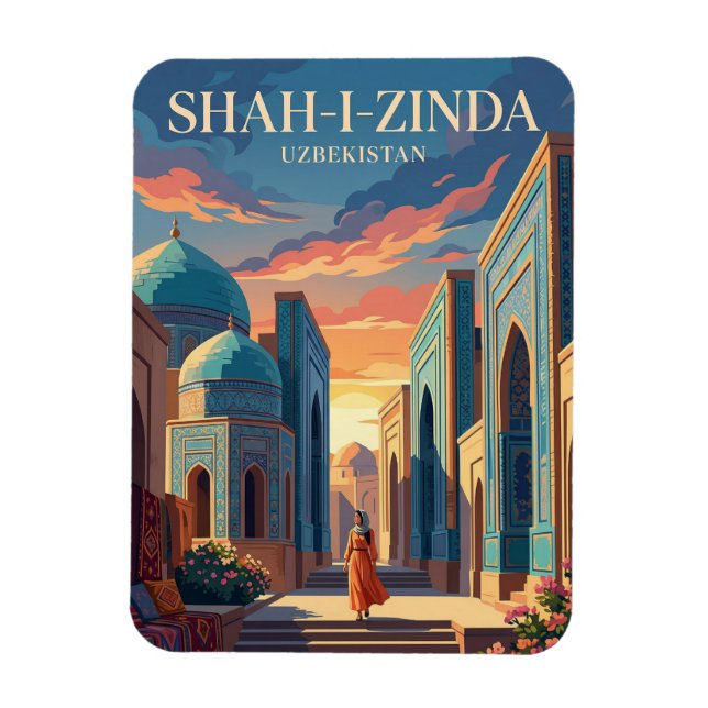 Ímã Shah-i-Zinda Uzbequistão (Vertical)